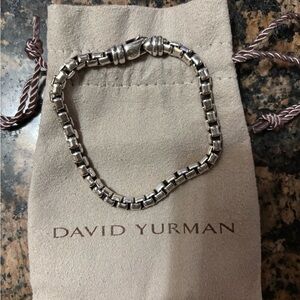 David Yurman Silver Chain Bracelet